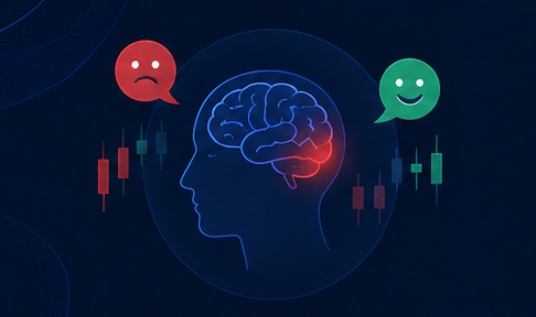 Emotional Decisions - Fear & Greed in Manual Trading (Dark Mode)